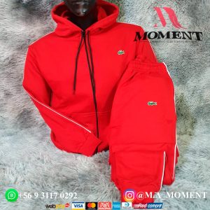 Conjunto buzo LACOSTE