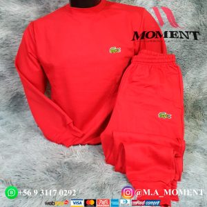 Conjunto buzo LACOSTE