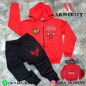 Conjunto buzo niño BULLS