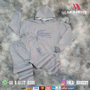 Conjunto buzo niño LACOSTE