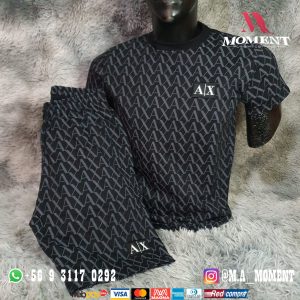 Conjunto polera short AX