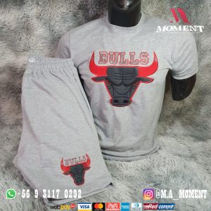 Conjunto polera short BULLS