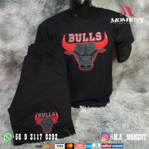 Conjunto polera short BULLS