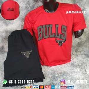 Conjunto polera short BULLS
