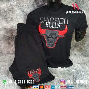 Conjunto polera short BULLS
