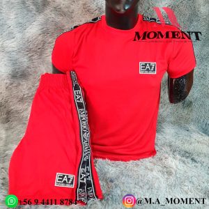 Conjunto polera short EA7