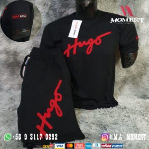 Conjunto polera short HUGO