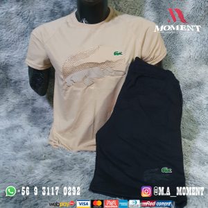Conjunto polera short LACOSTE