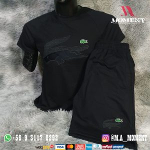 Conjunto polera short LACOSTE