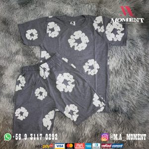 Conjunto polera short niño DENIM TEARS