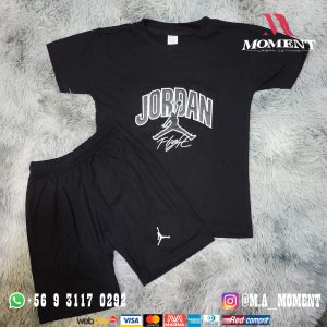 Conjunto polera short niño JORDAN