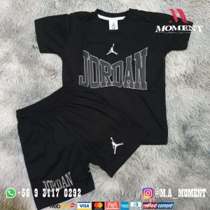 Conjunto polera short niño JORDAN