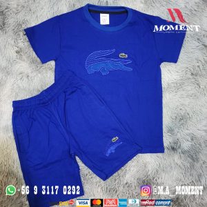 Conjunto polera short niño LACOSTE